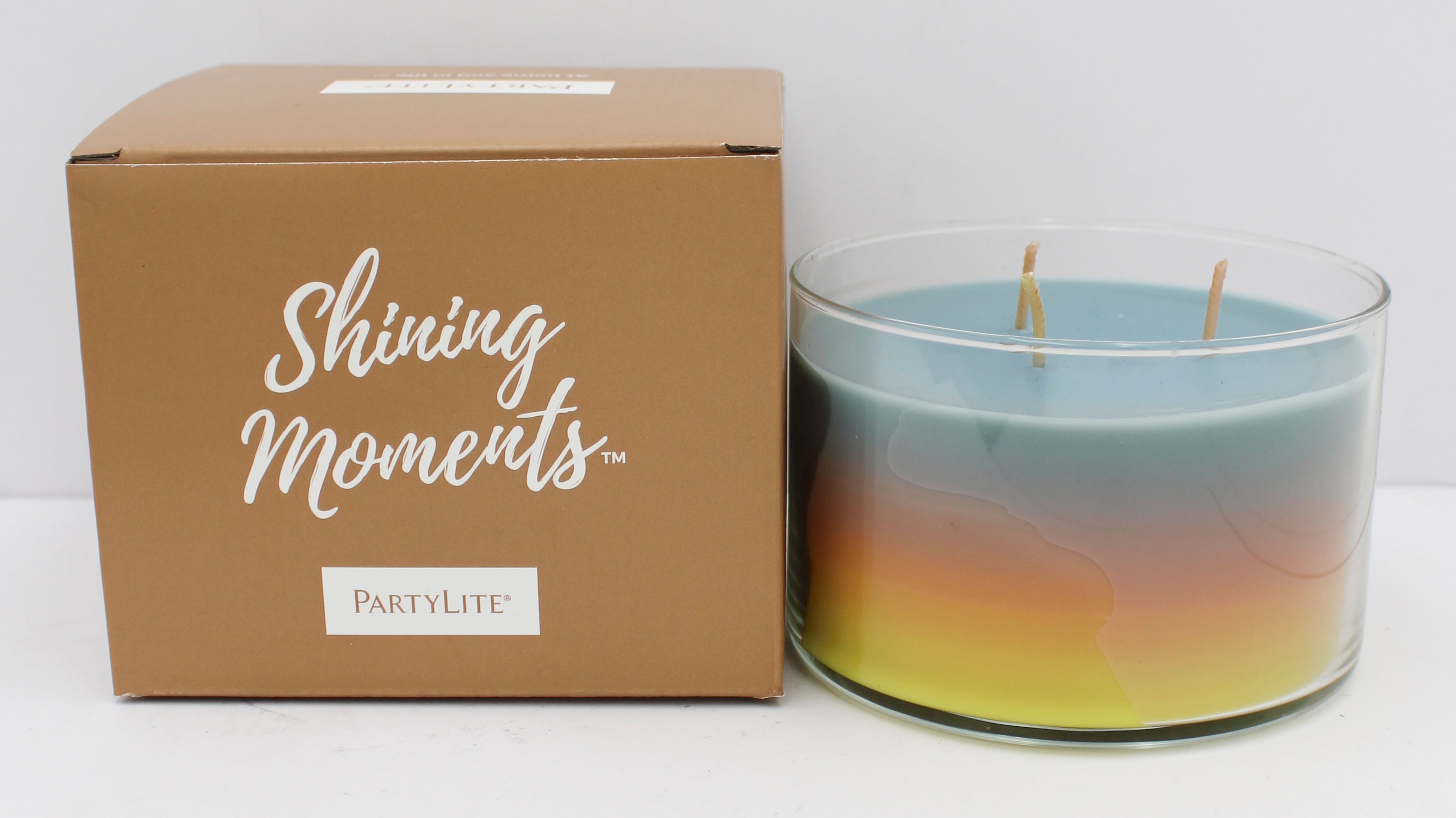 PARTYLITE NEW RITUALS LAYERED 3-WICK JAR CANDLE 16.5oz