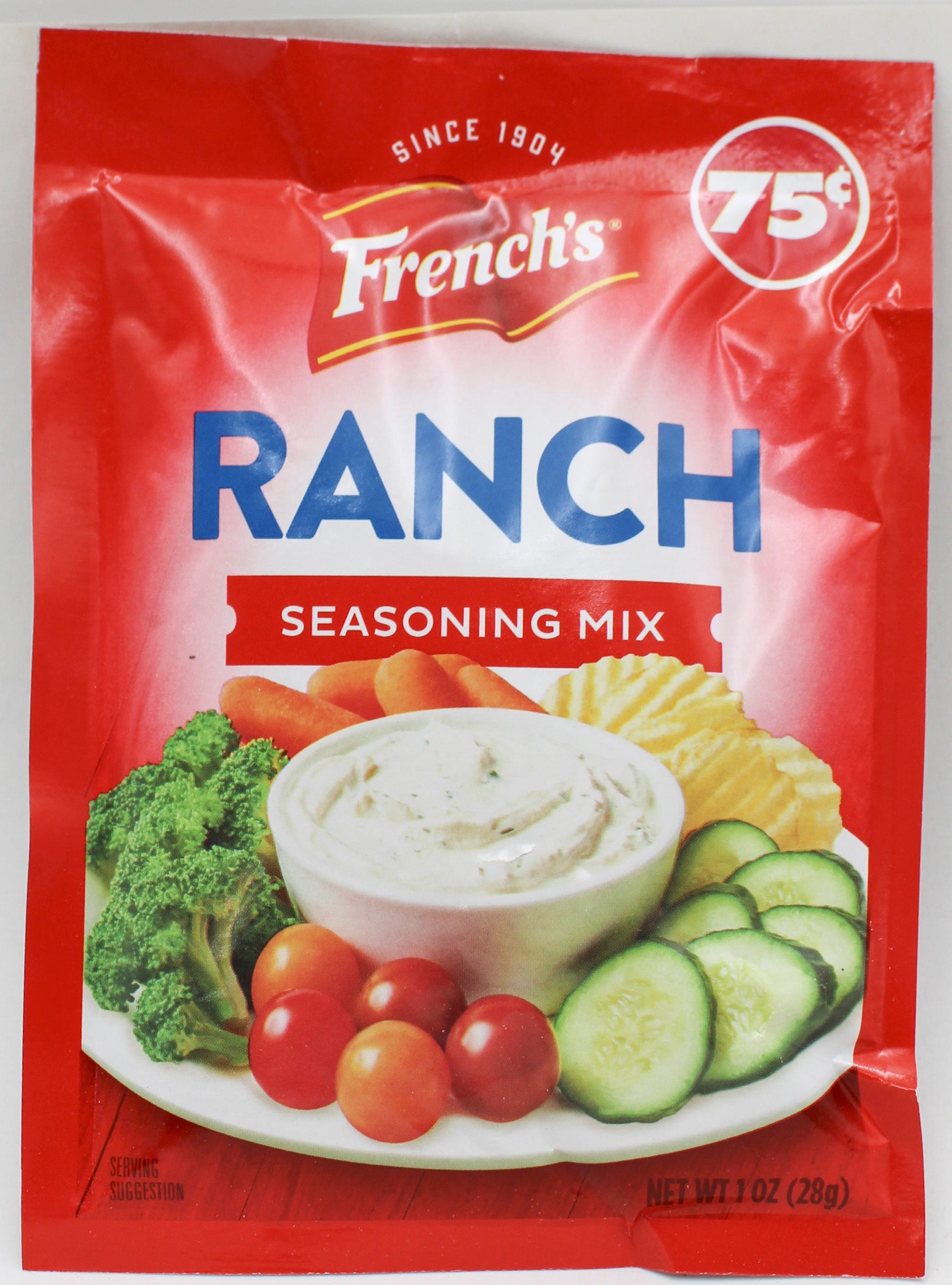 FRENCH'S RANCH SEASONING MIX 1 Oz BB 1/26/2027