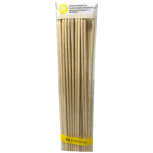 SP WILTON BAMBOO STICKS 25CT 11.7 IN