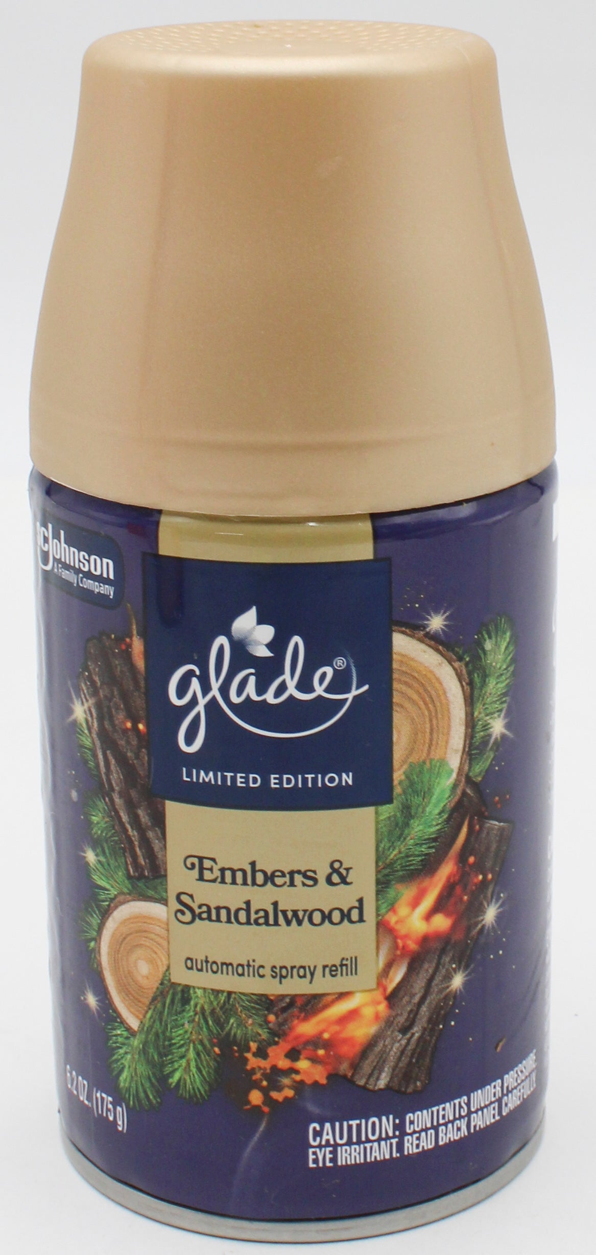 GLADE AUTOMATIC SPRAY REFILL EMBERS & SANDALWOOD 6.2oz US.