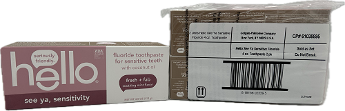 HELLO SEE YA SENSITIVITY TOOTHPASTE 2ct 4oz NI