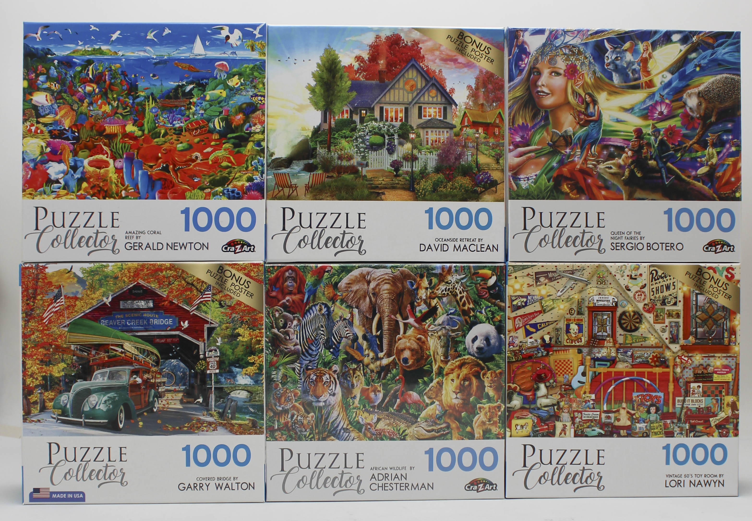 CRA-Z-ART PCA 1000PC PUZZLE - ASSORTED