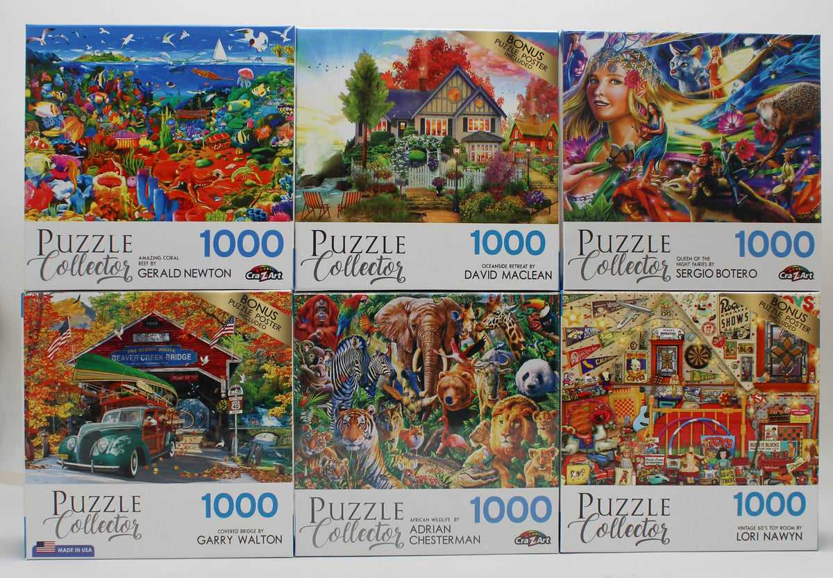 CRA-Z-ART PCA 1000PC PUZZLE - ASSORTED