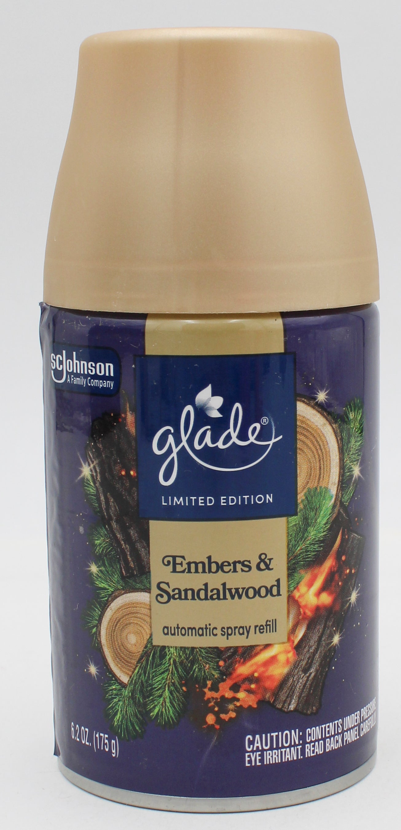 GLADE AUTOMATIC SPRAY REFILL EMBERS & SANDALWOOD 6.2oz US