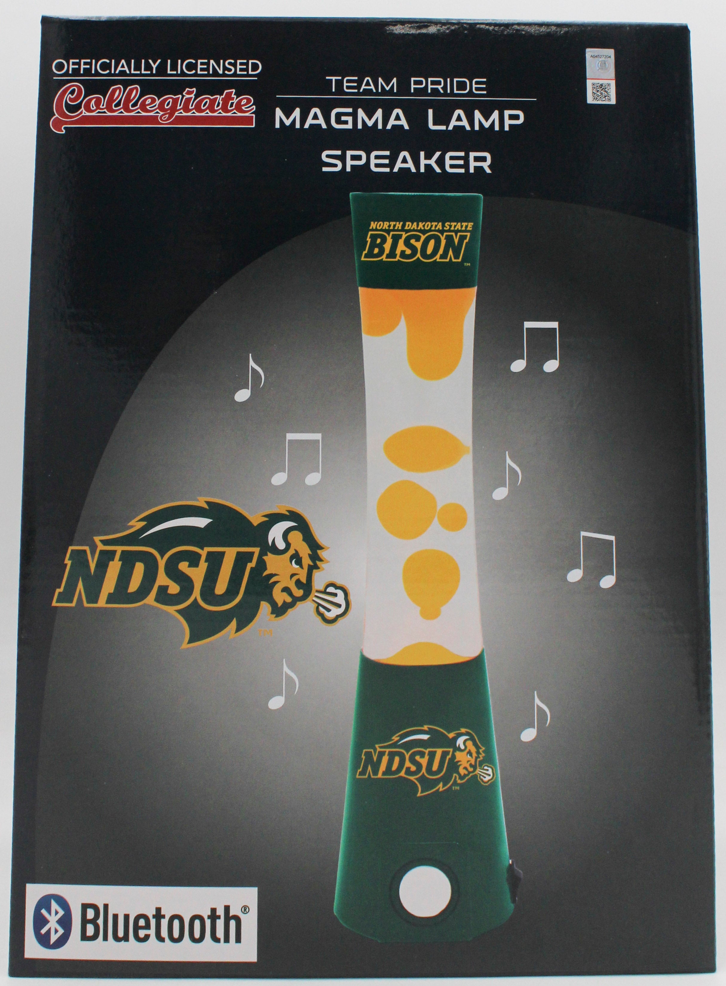 NCAA NORTH DAKOTA STATE BISON LAVA LAMP SPEAKER 16.5"