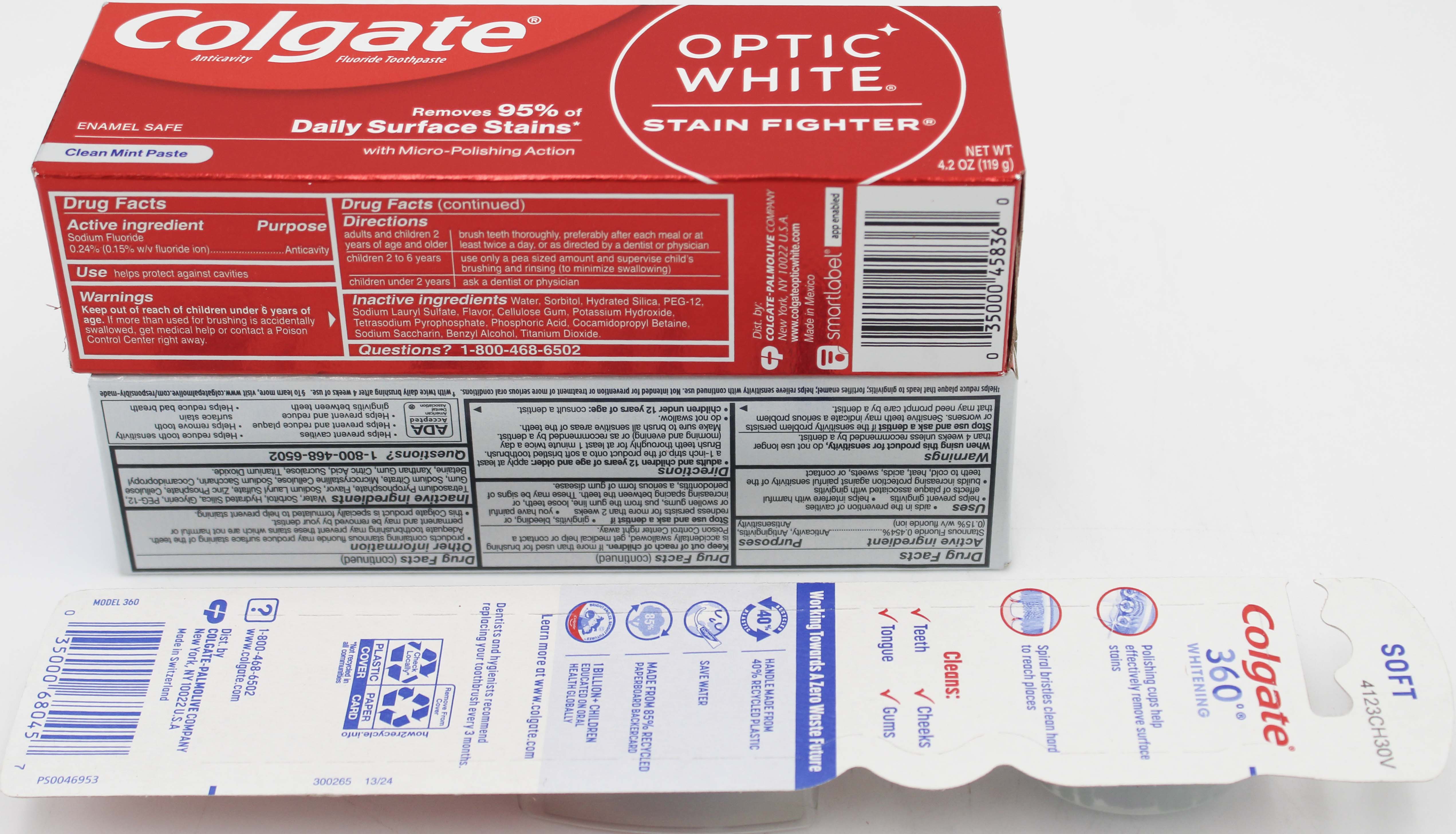 COLGATE ASSORTED ORAL CARE DISPLAY NI