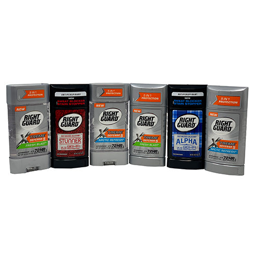 Right Guard Deodorant Display 2.6oz / 4oz Assorted