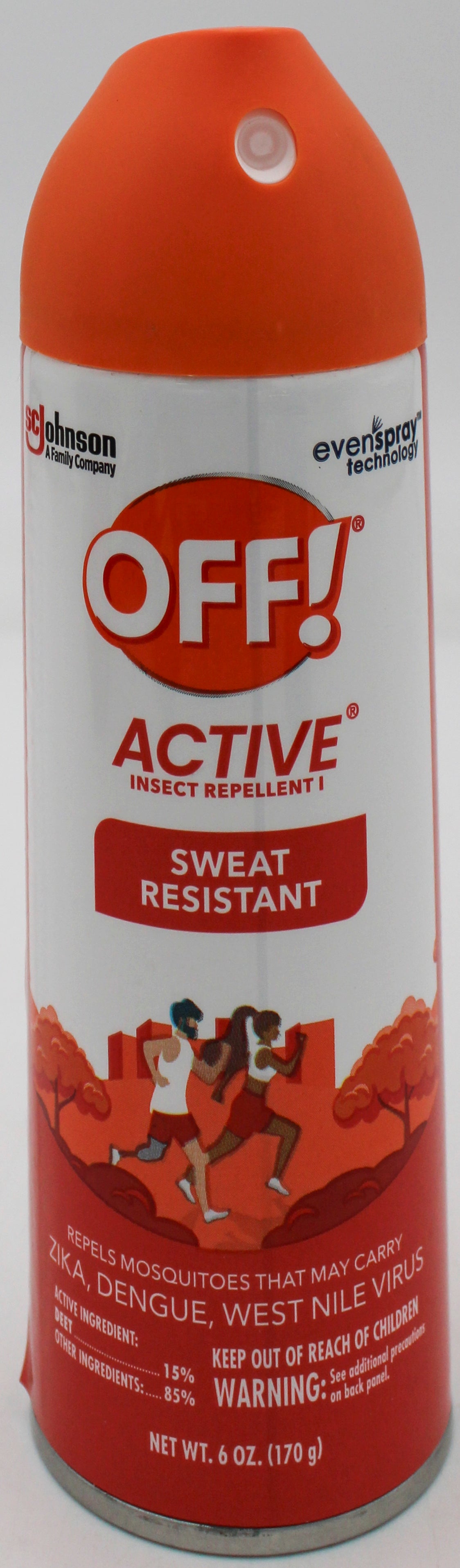SP OFF AEROSOL INSECT REPELLENT 6oz SWEAT RESISTANT