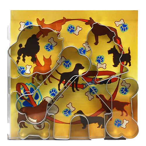 COOKIE CUTTER SET 7PC-DOG BONES