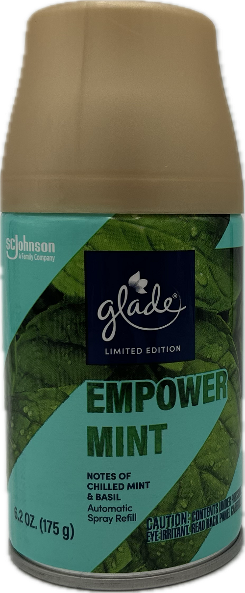 GLADE AUTOMATIC SPRAY REFILL 6.2oz EMPOWER MINT US