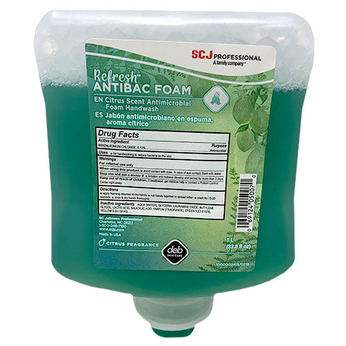 SP ANTIBAC HANDWASH RFLL CITRUS-33.8oz