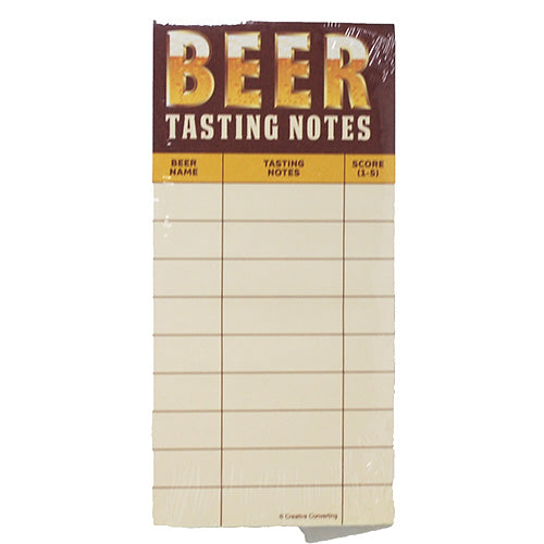 CHEERS & BEERS TASTING NOTES SCORECARD-30 SHEETS