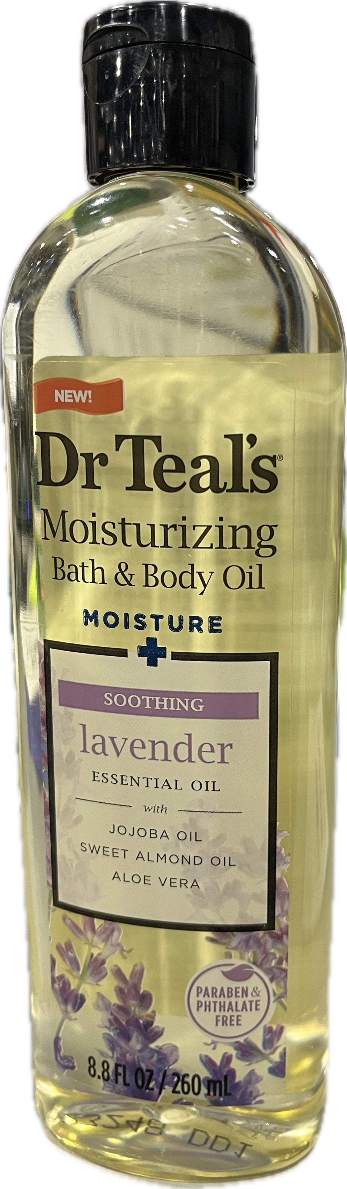 SP DR TEAL'S MOISTURIZING BATH & BODY OIL LAVENDER ESSENTIAL 8.8oz NI