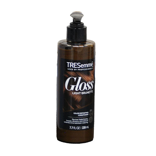 TRESEMME GLOSS COLOR DEPOSITING CONDITIONER 7.7OZ-LIGHT BRUNETTE
