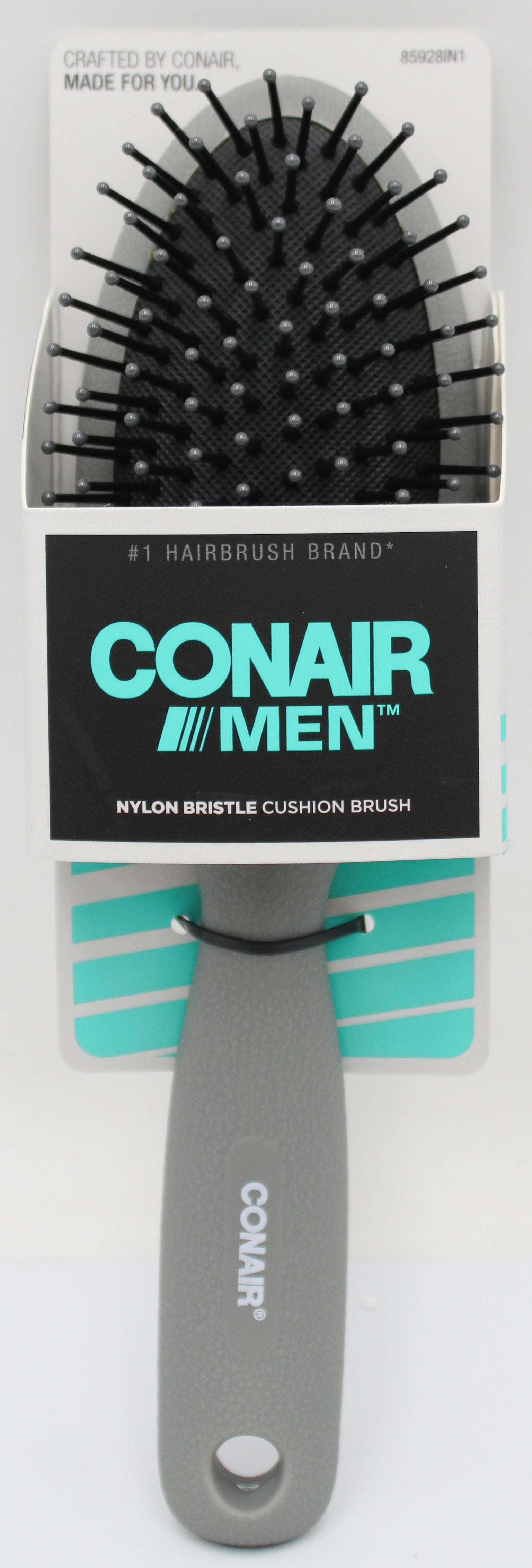 CONAIR MAN CUSHION BRUSH GRAY NI
