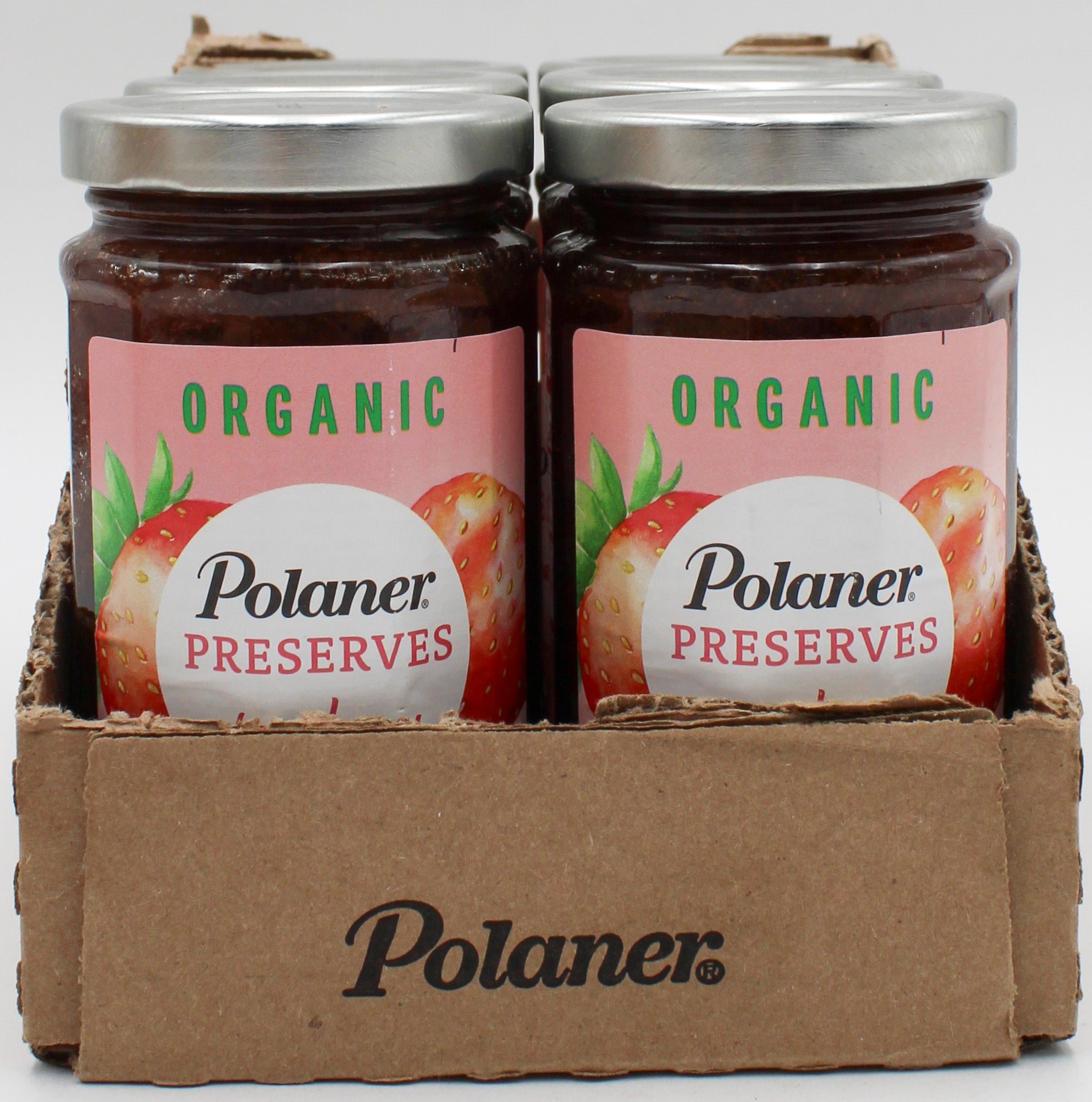 POLANER ORGANIC STRAWBERRY PRESERVES 10.3 Oz BB 1/27/27