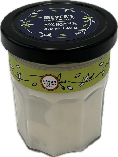 MRS.MEYERS SOY CANDLE 4.9oz LEMON VERBENA  US