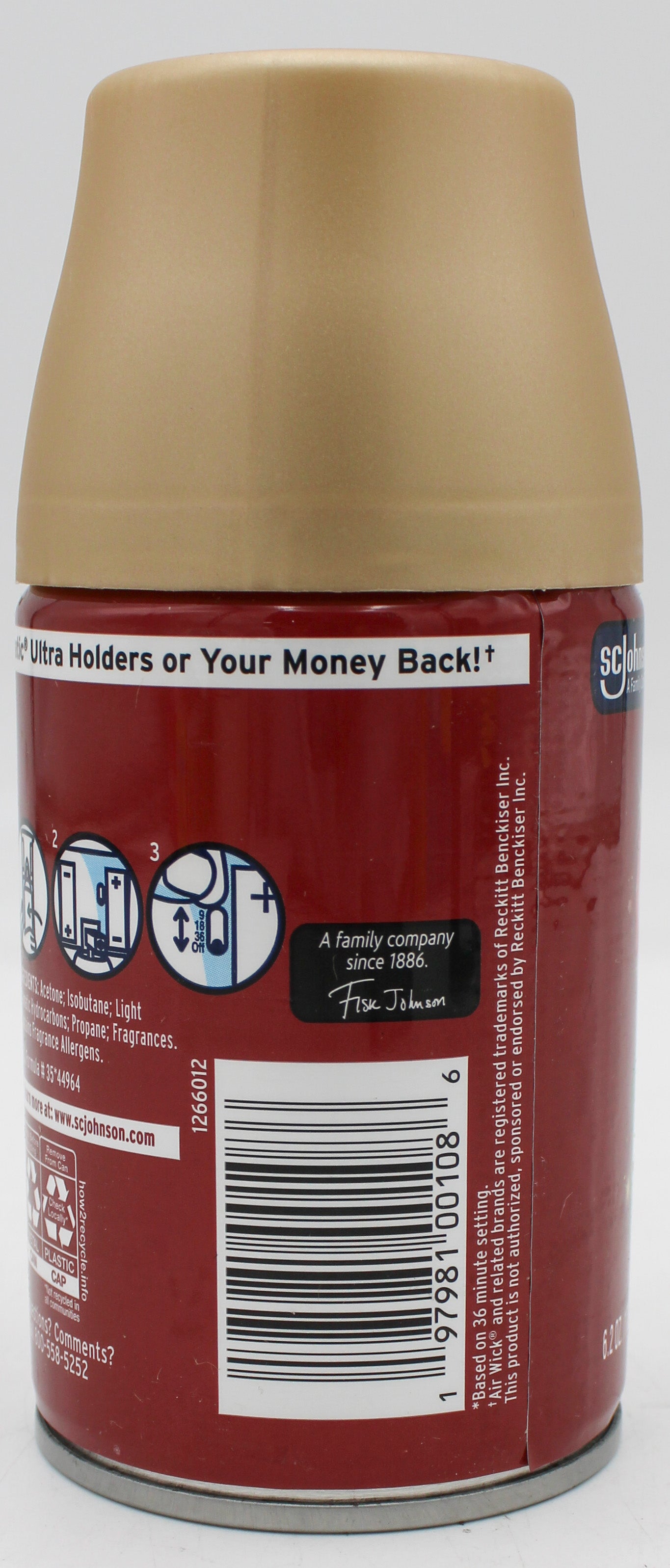 SP GLADE SPRAY REFILL 6.2oz-WARM APPLE & SPICES