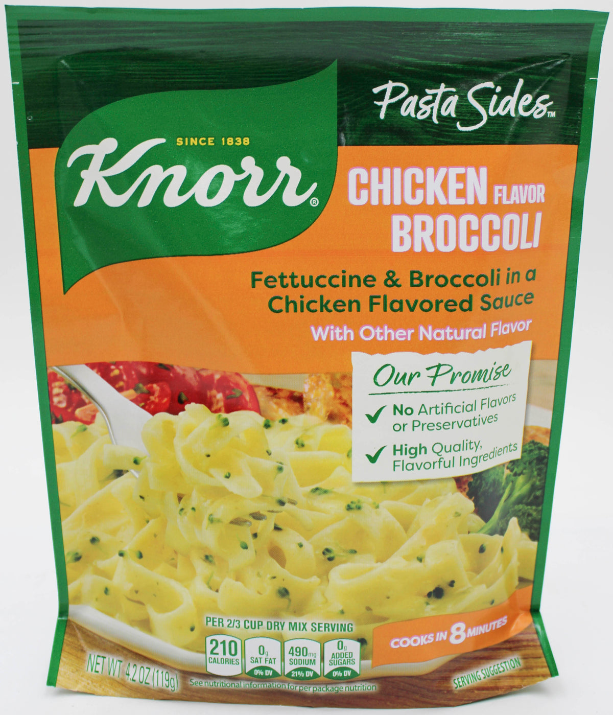 KNORR NOODLES +SAUCE CHICHEN BROCOLLI 4.2oz