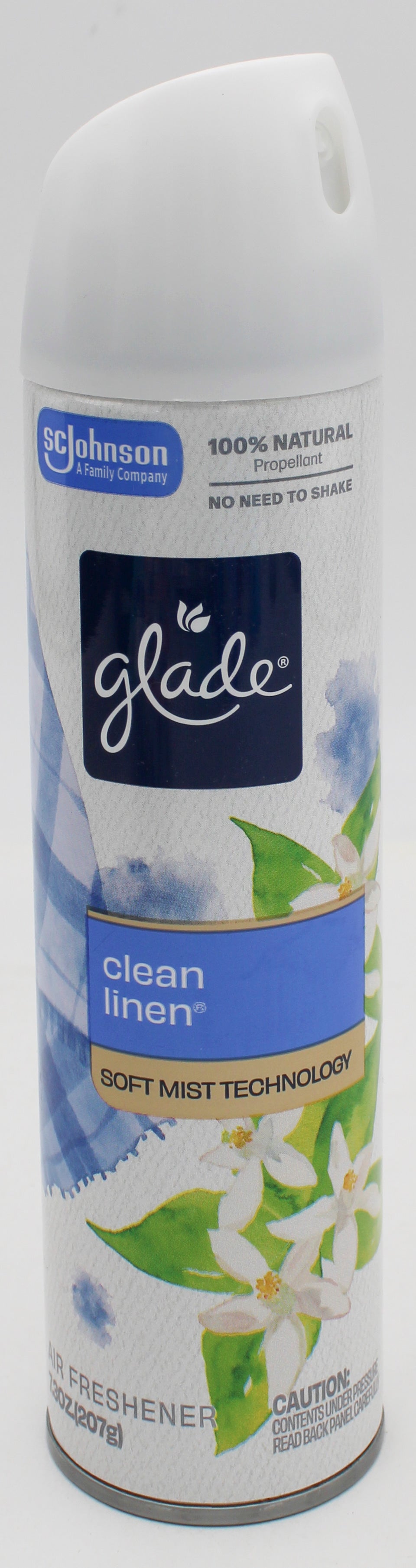 SP GLADE AIR FRESHENER  7.30oz CLEAN LINEN