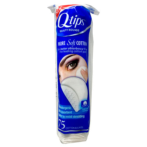 QTIPS COTTON ROUNDS 75CT