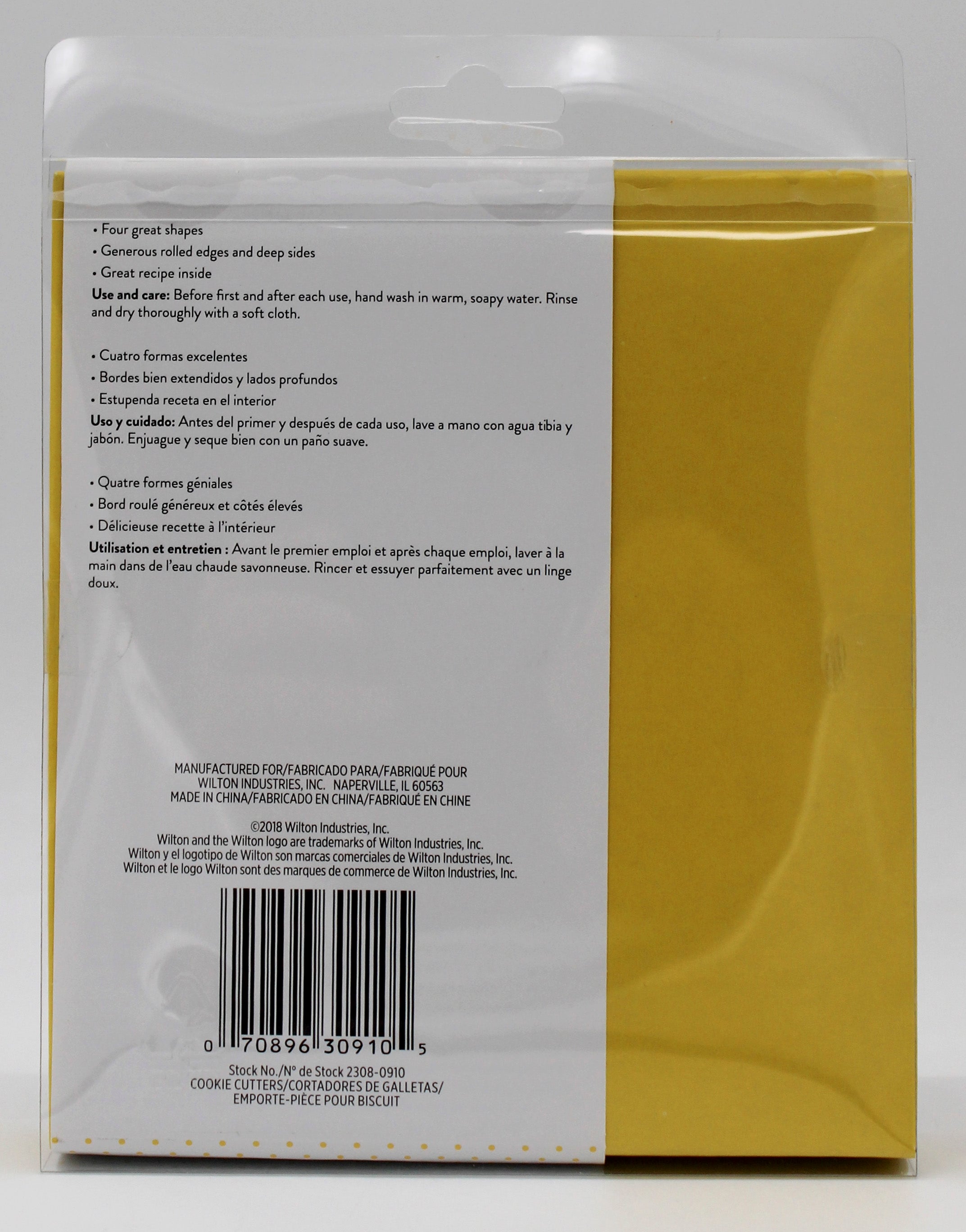 COOKIE CUTTER SET COLORED METAL PET THEME 4 CT NI