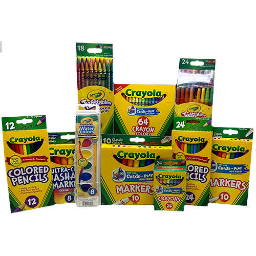 MARKR/PENCIL/CRAYONS 145PC-DSPLY/NI