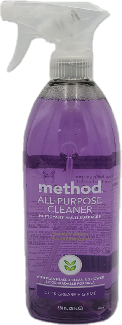 METHOD ALL PURPOSE CLEANER 28oz TRIGGER FRENCH LAVENDER NA DR