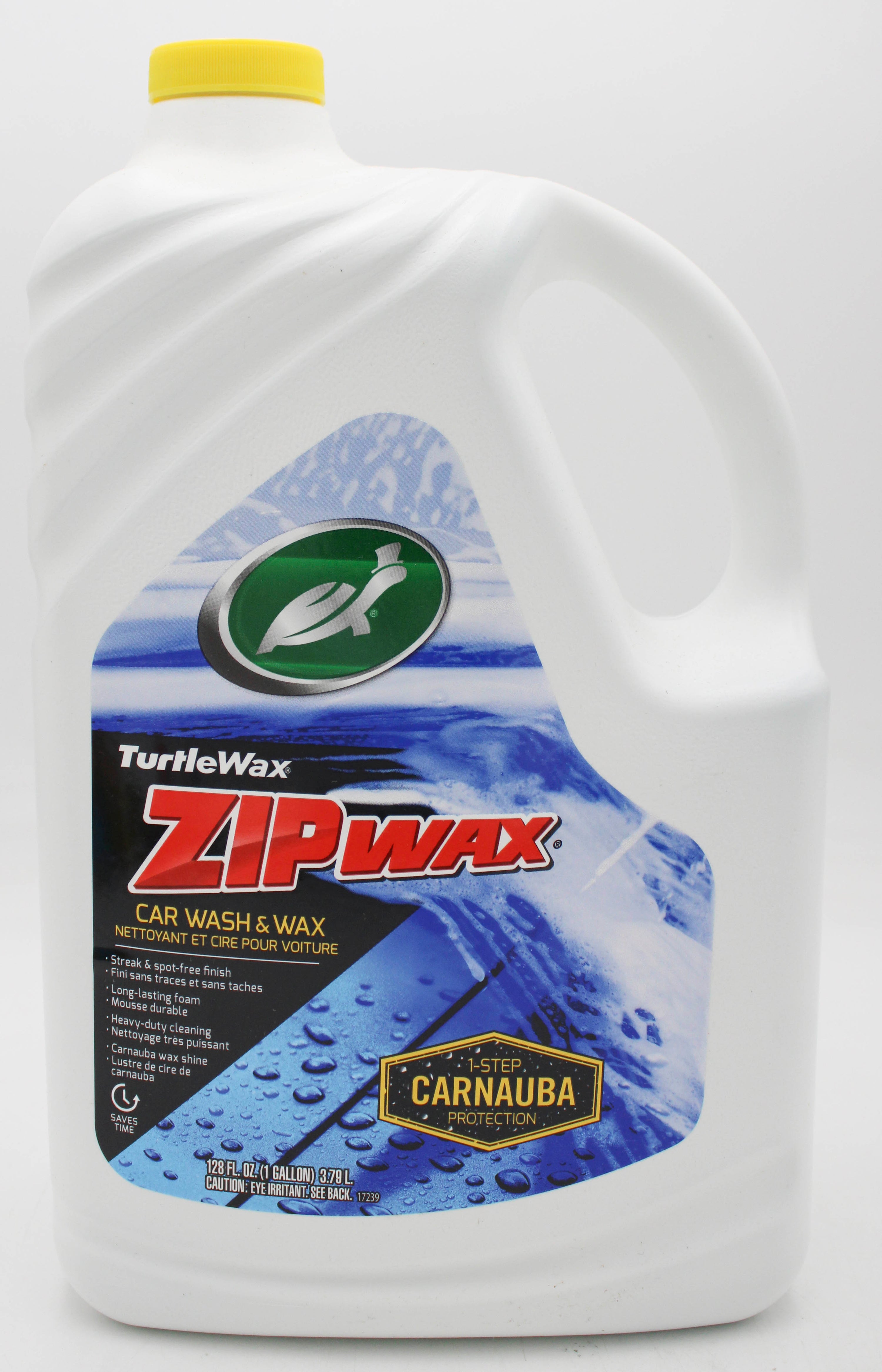SP TURTLE WAX ZIP WAX CAR WASH & WAX 128oz