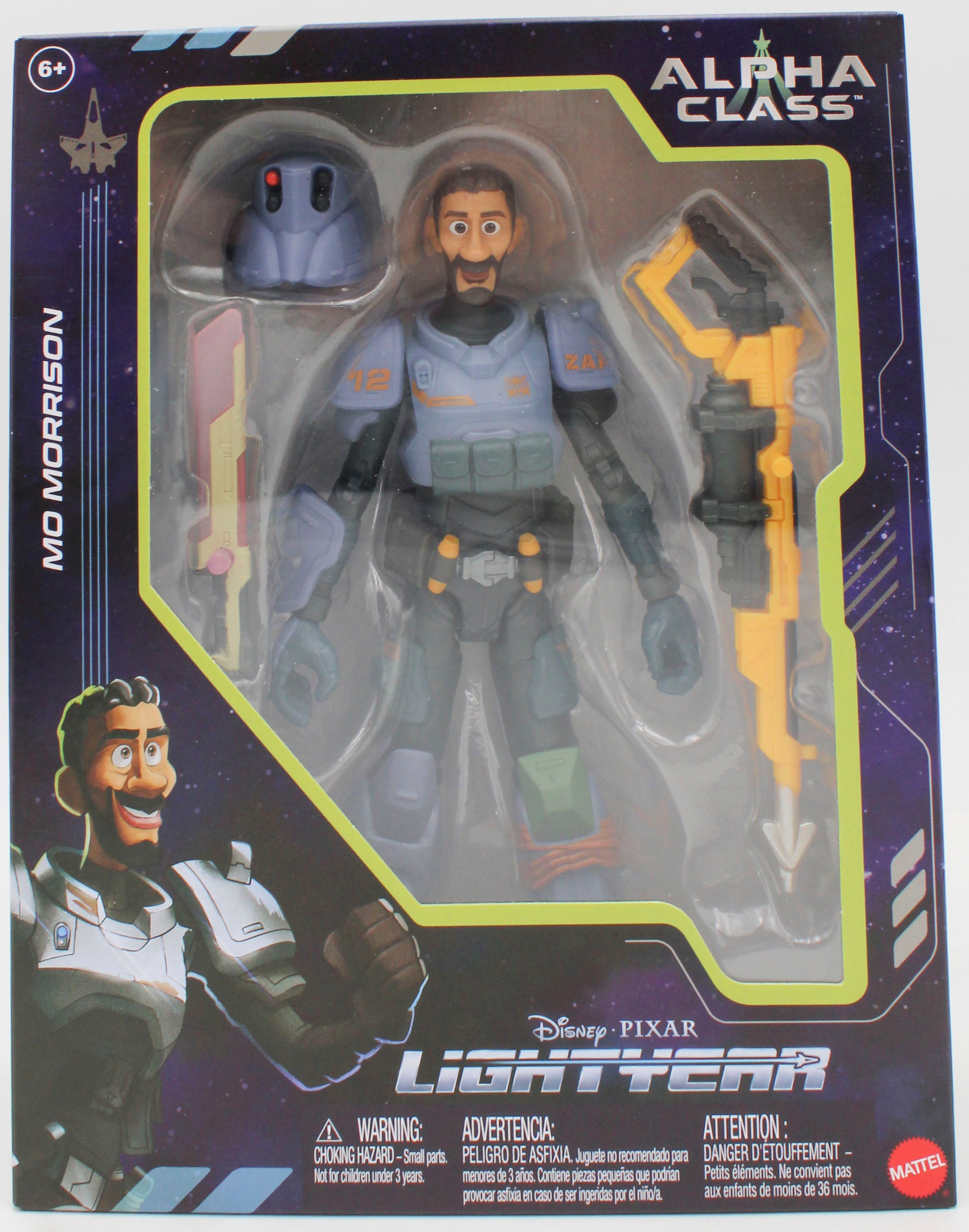 DISNEY PIXAR LIGHTYEAR ALPHA CLASS 7" FIGURE MO MORRISON