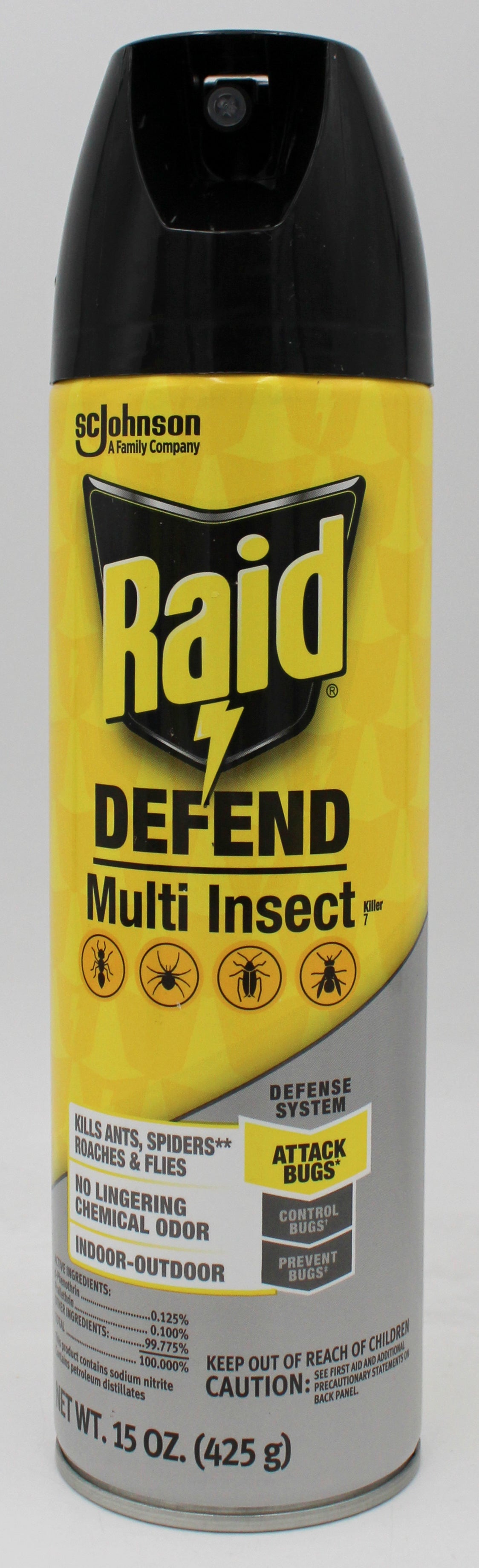 RAID MULTI INSECT KILLER AEROSOL 15oz