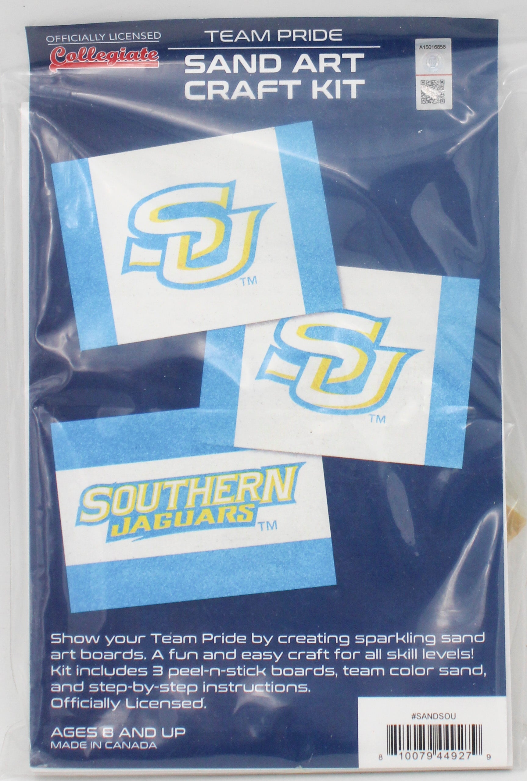NCAA SOUTHERN JAGUARS SAND ART CRAFT KIT