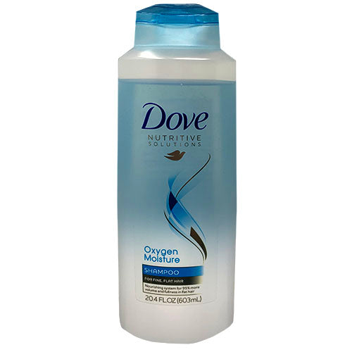DOVE SHAMPOO 20.4oz-OXYGEN MOISTURE
