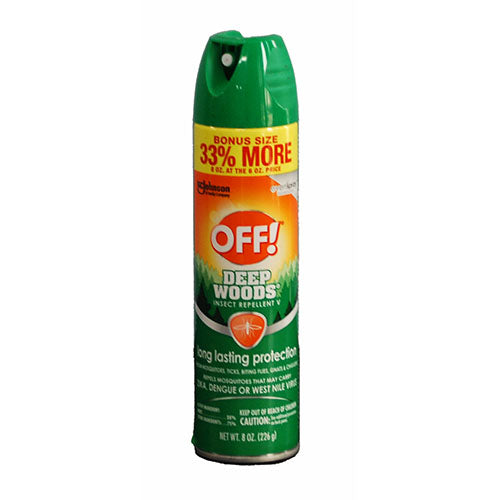 OFF DEEP WOODS INSECT REPELLENT 8OZ.