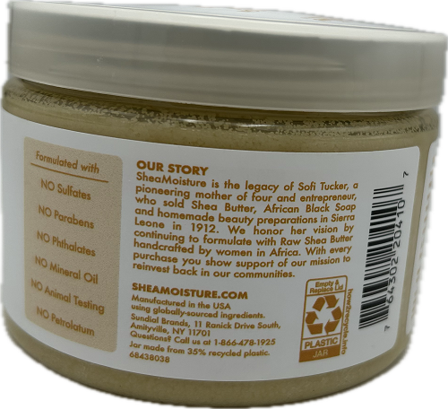 SHEA MOISTURE 100% RAW SHEA BUTTER HAIR & SKIN LOTION 11.5floz NI