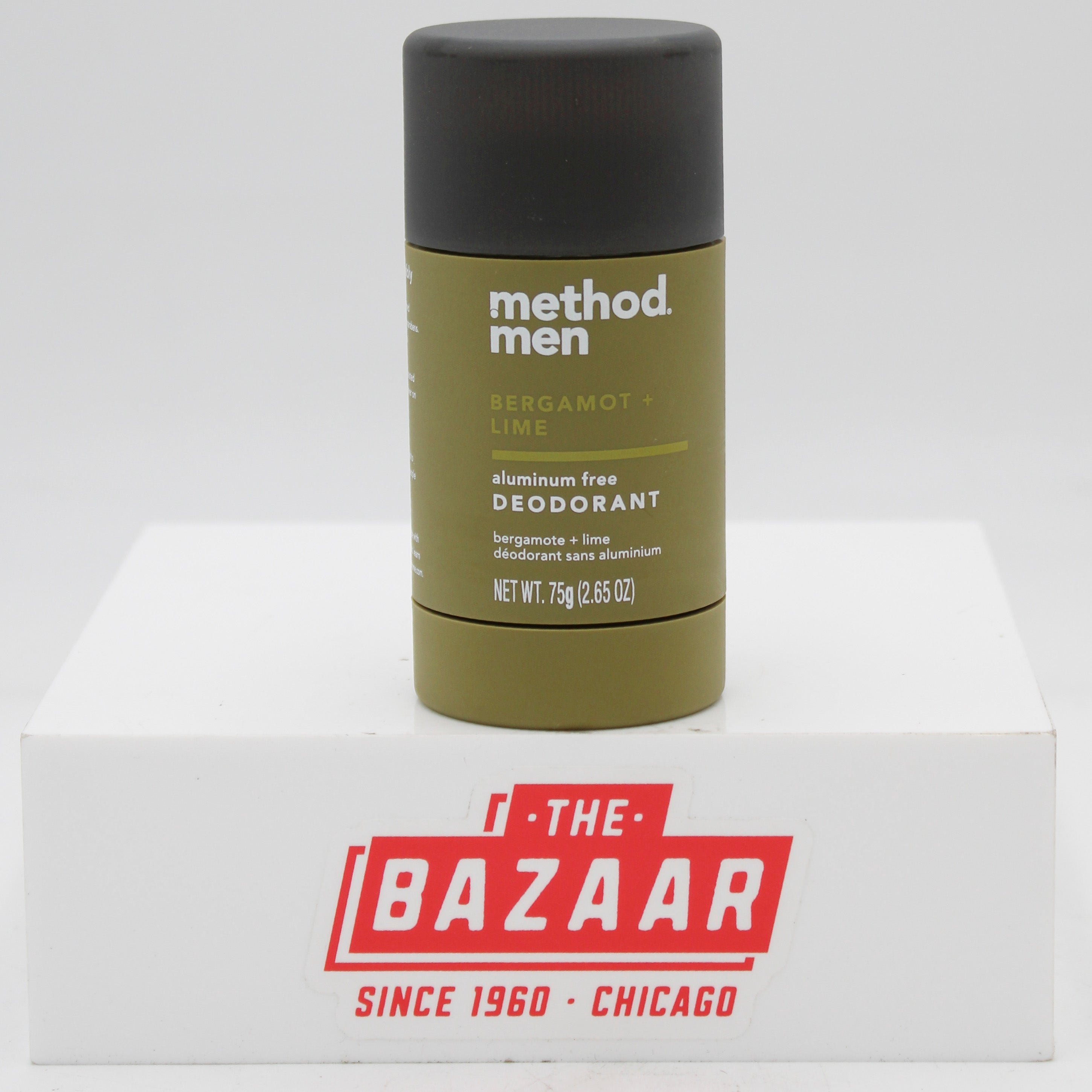 METHOD MENS DEODORANT ALUMINUM FREE BERGAMOT LIME 2.65oz NA