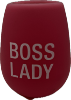 BOSS LADY SILICONE WINE CUP 12.5oz