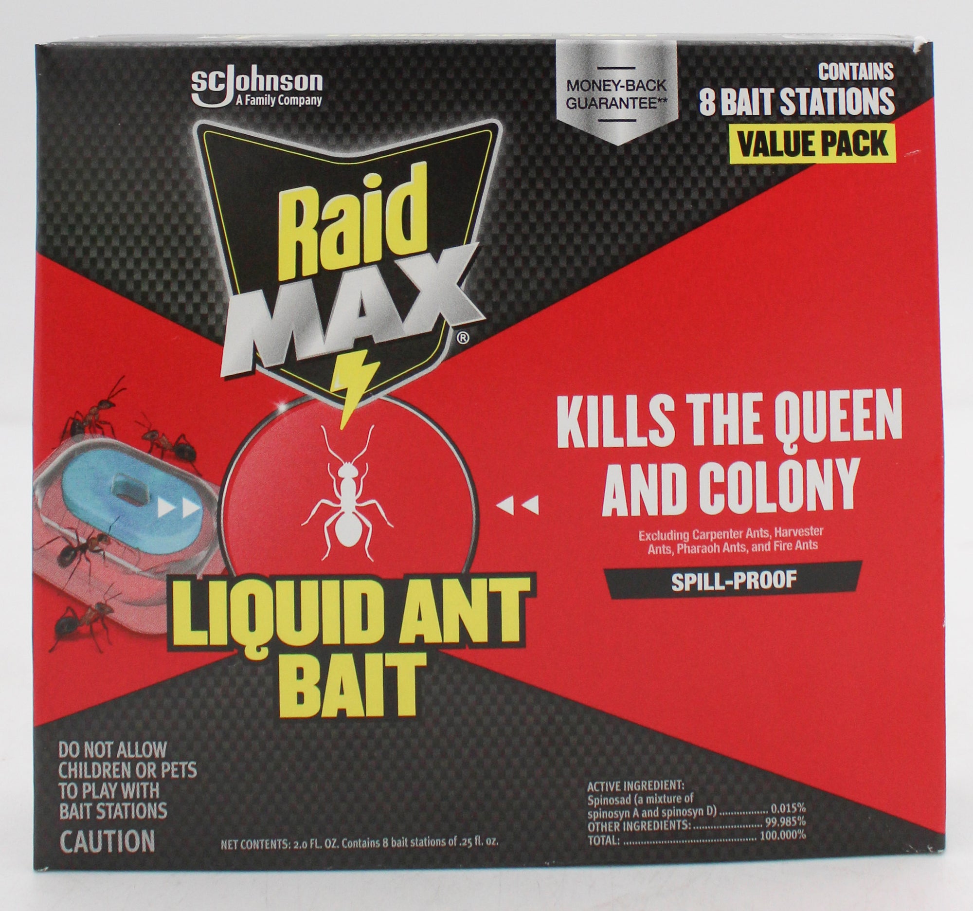 SP RAID MAX LIQUID ANT BAITS 8CT