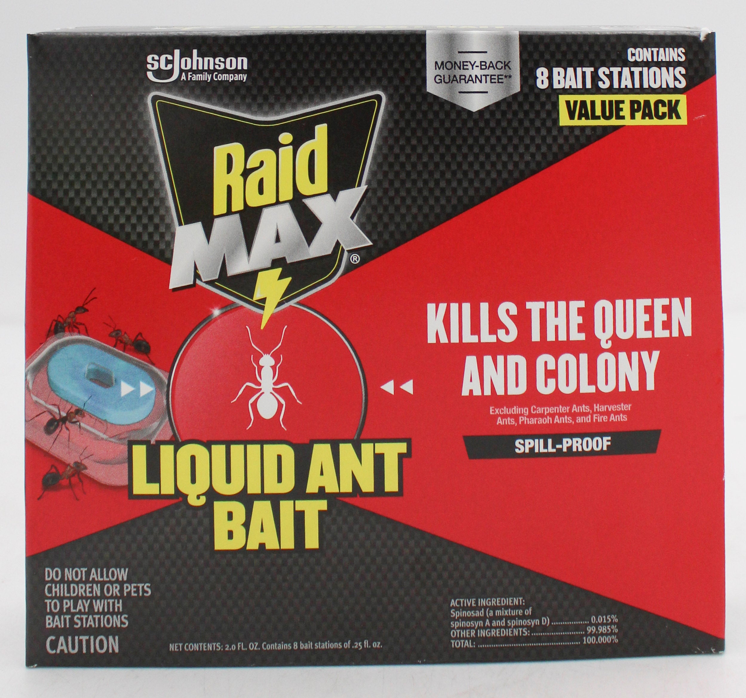 SP RAID MAX LIQUID ANT BAITS 8CT
