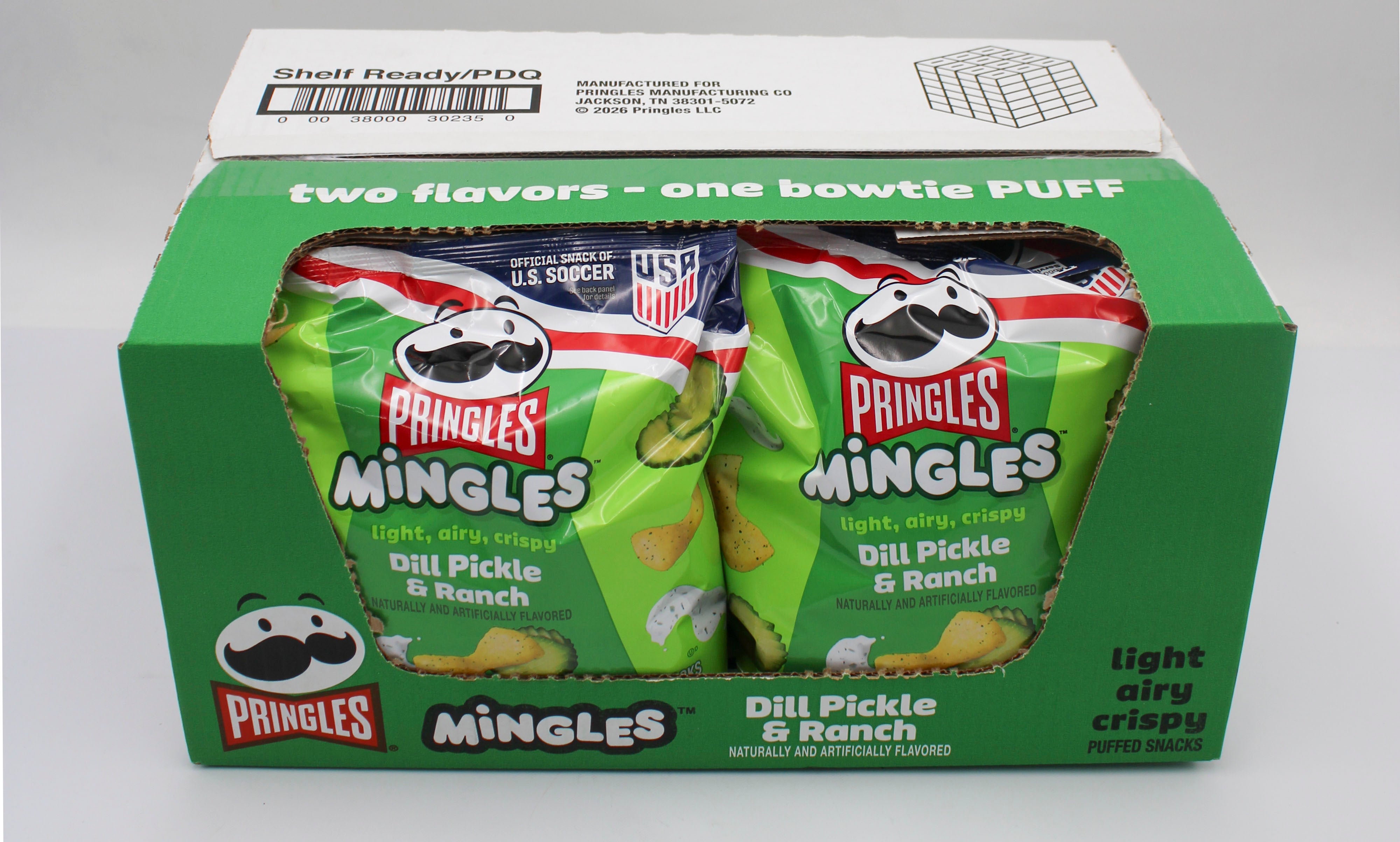 PRINGLES MINGLES DILL PICKLE RANCH 5.5 Oz BB 1/17/27 NI