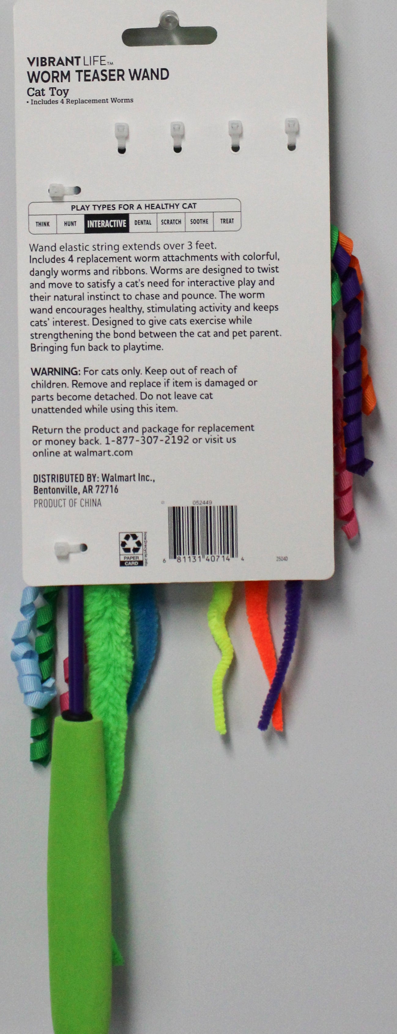 VIBRANT LIFE CAT TEASER WAND