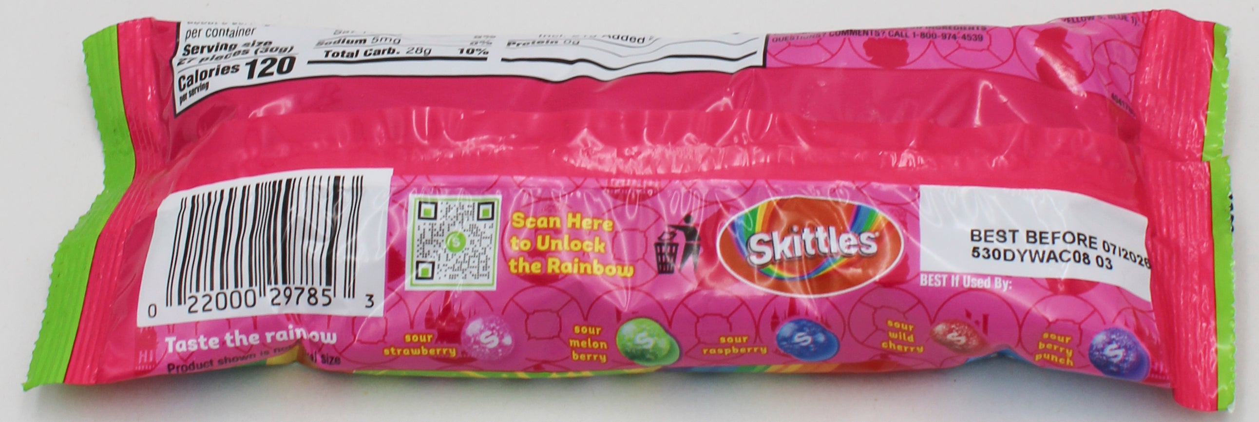 SKITTLES WILD BERRY WICKED  3.3Oz BB 7/24/26