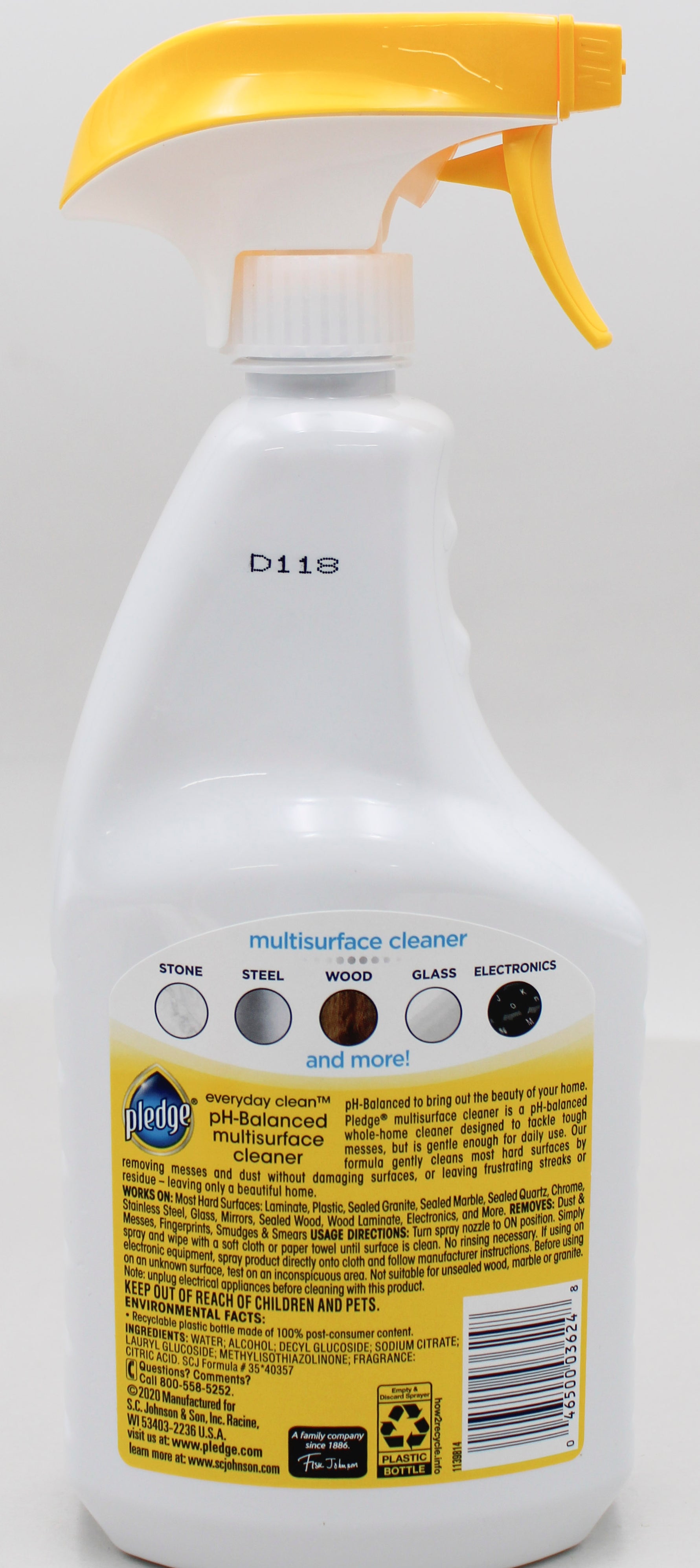 PLEDGE EVERYDAY CLEAN MULTISURFACE LAVENDER 25oz US