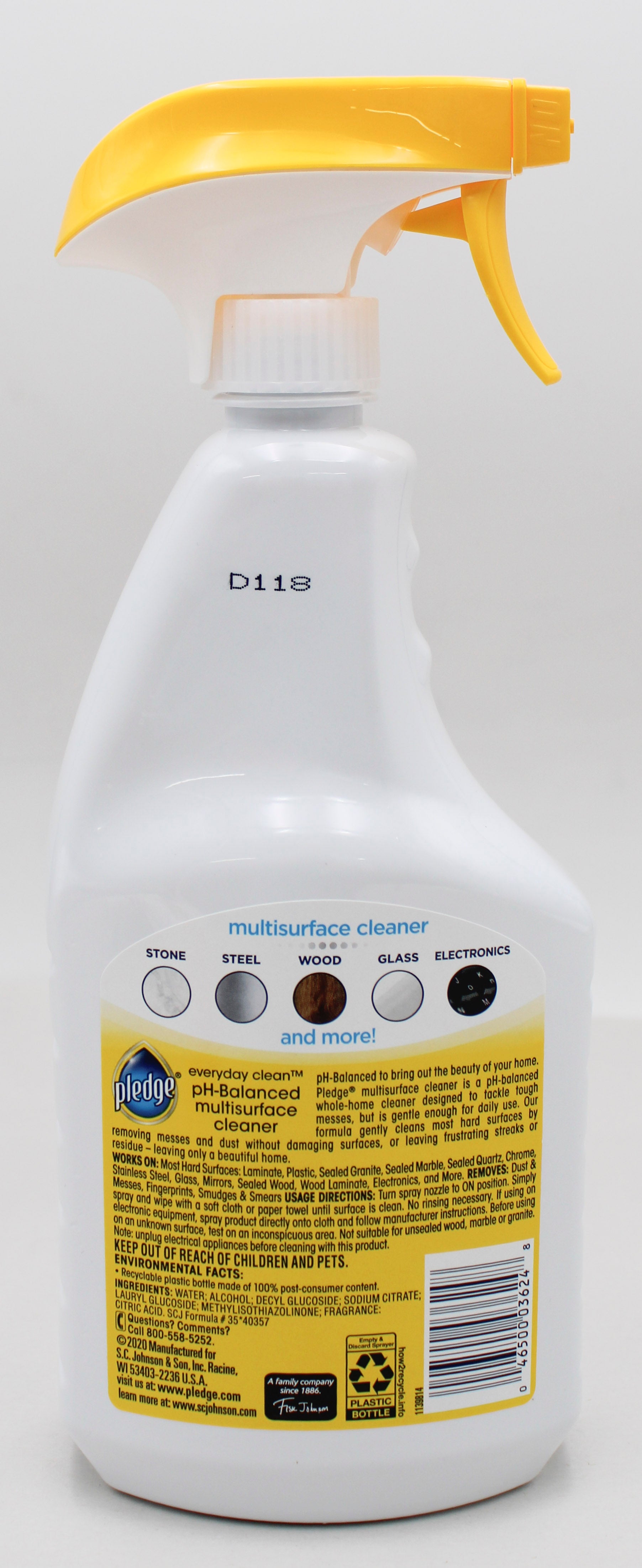 PLEDGE EVERYDAY CLEAN MULTISURFACE LAVENDER 25oz US