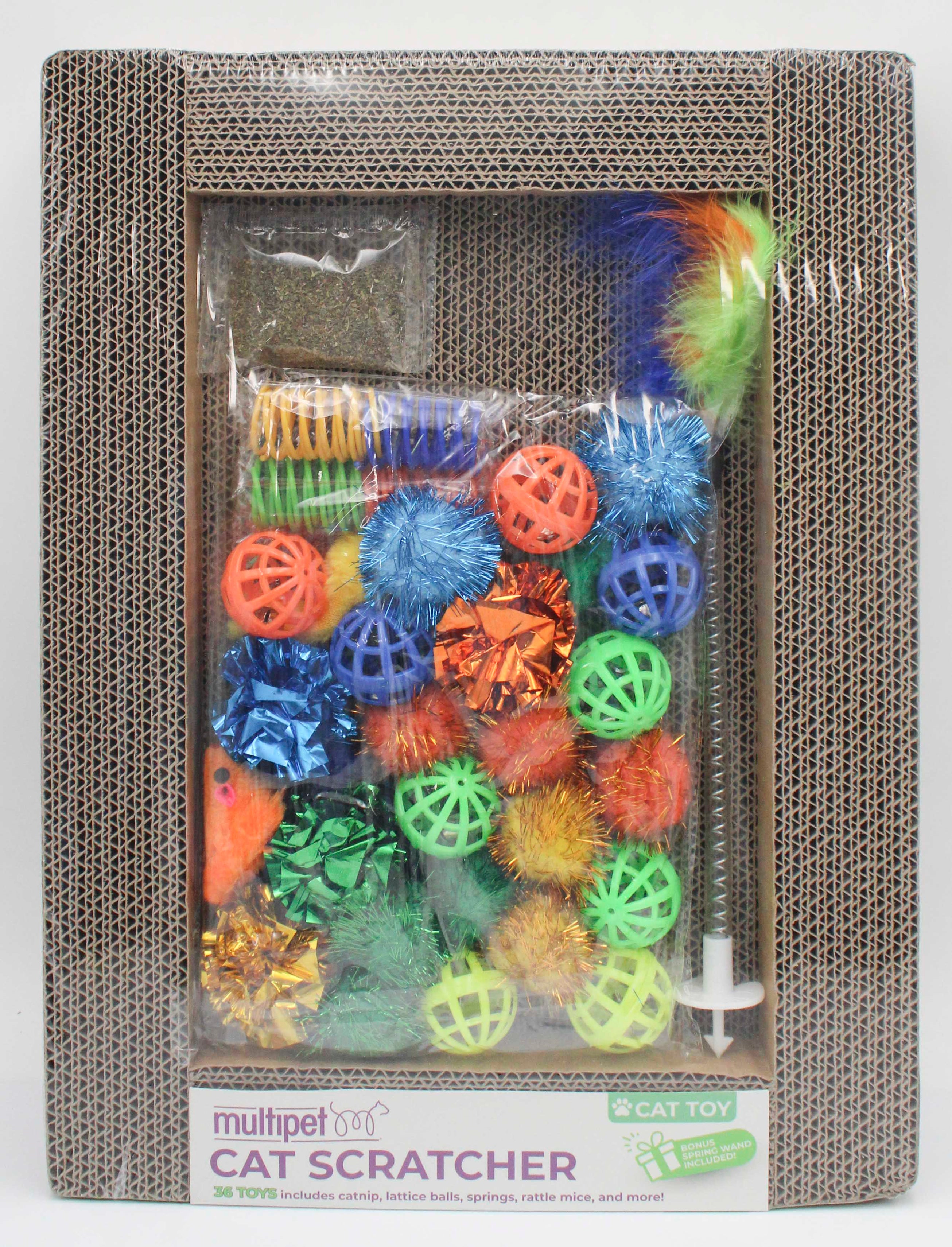 MULTIPET CAT SCRATCHER 36pc KIT