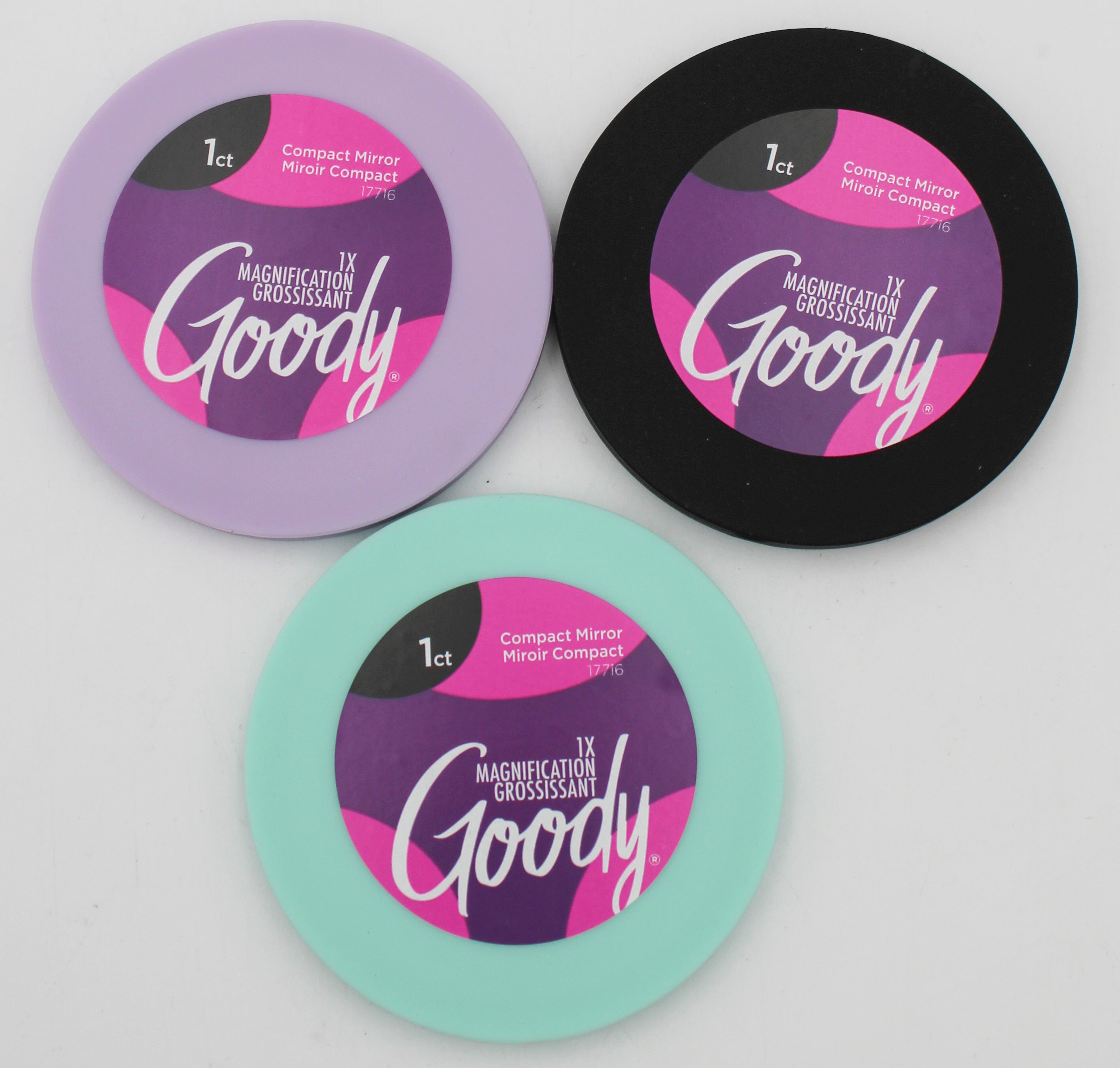 GOODY COMPACT MIRROR BIN 1ct NI