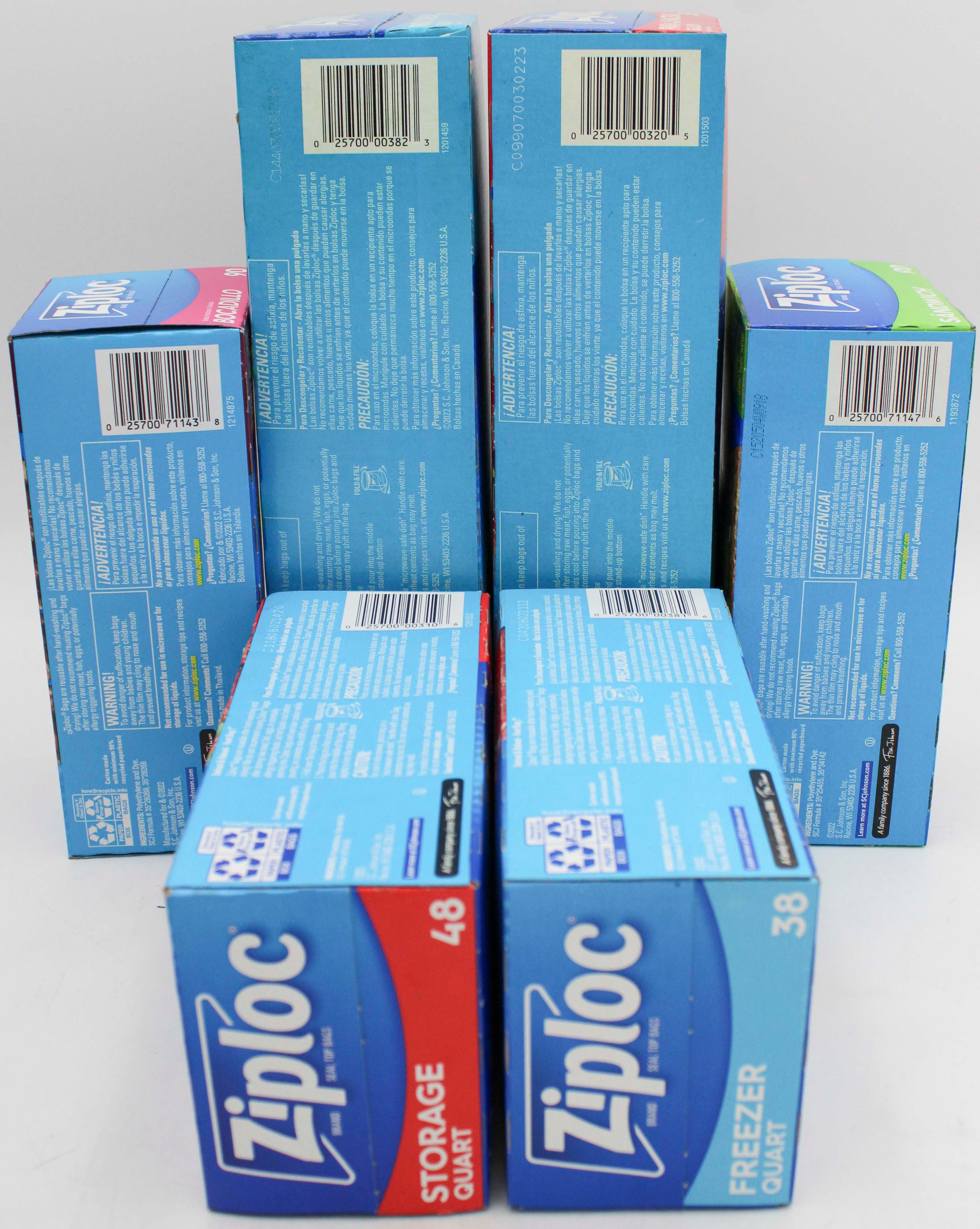 ZIPLOC BACK TO SCHOOL MIXED QUARTER PALLET