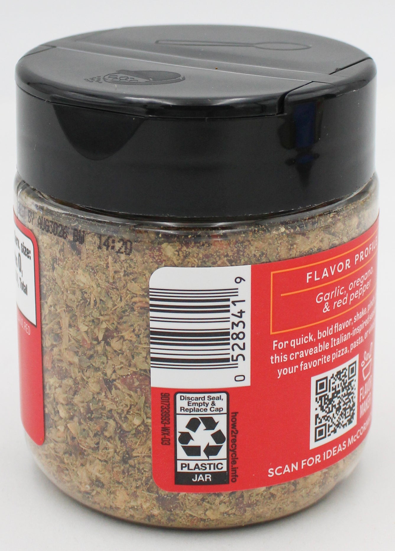MCCORMICK  SPICY PIZZA MAKER SEASONINGS 3.3 Oz BB 8/30/26