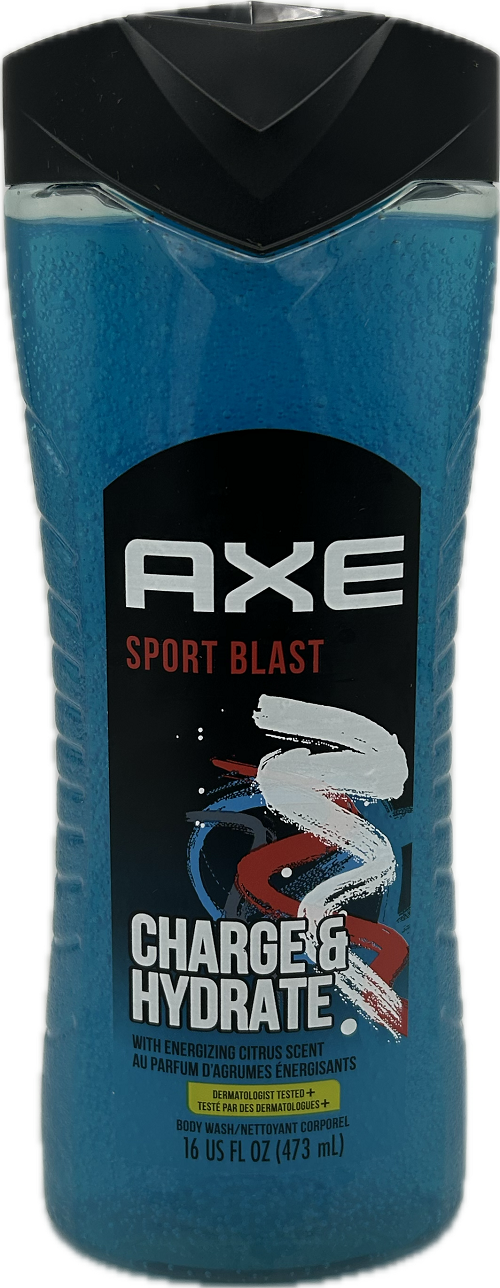SS AXE BODY WASH SPORT BLAST 16oz