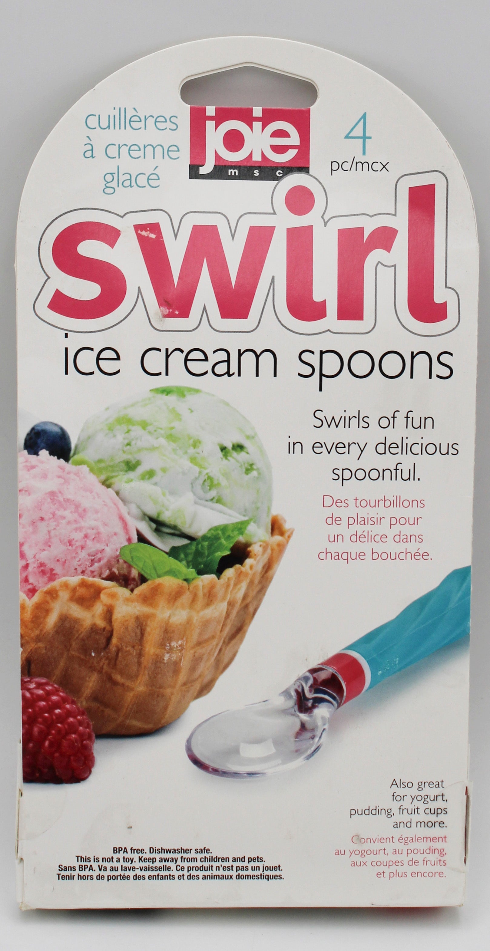4PC ICE CREAM SPOONS NI